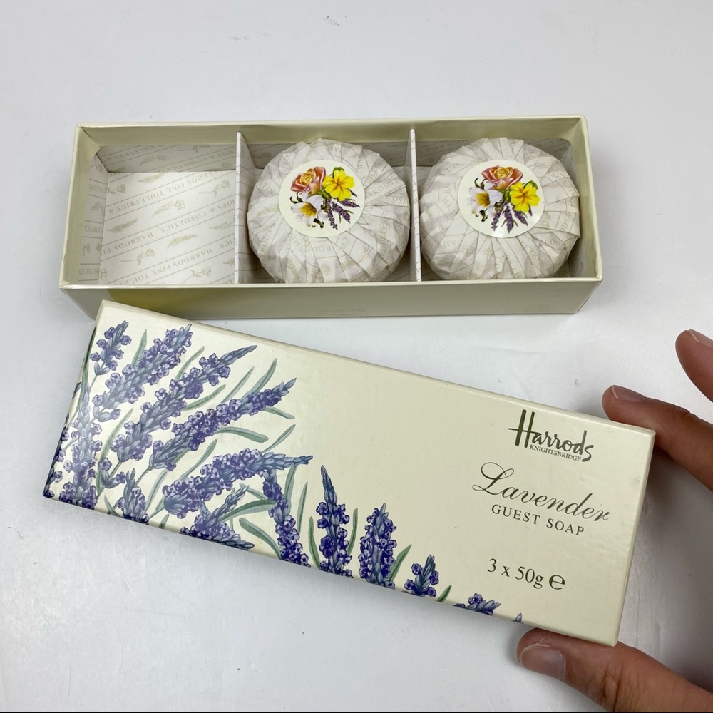 Harrods Knightsbridge Lavender Guest Soap